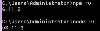 node和npm版本